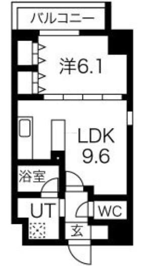 プレール・ドゥーク菊川の物件間取画像