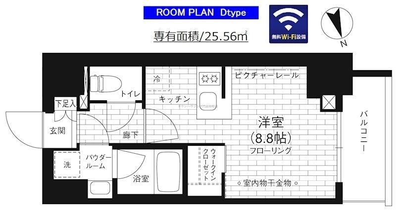 ステージファースト亀戸の物件間取画像