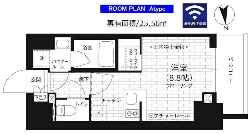 ステージファースト亀戸の物件間取画像