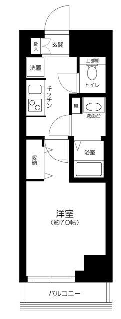 Log Ginza Higashiの物件間取画像