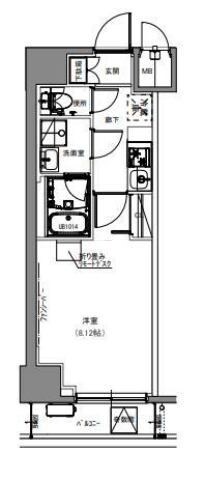 S-RESIDENCE両国緑の物件間取画像