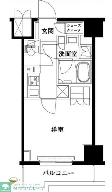 ルーブル南砂町の物件間取画像