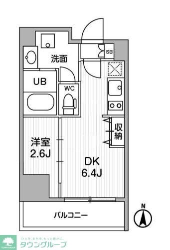 グラシアプレイス東陽町の物件間取画像