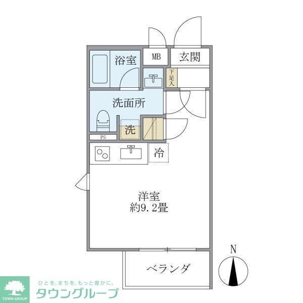 Ｆ－Ｃｉｔｙ住吉の物件間取画像