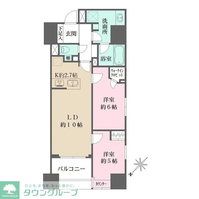 ＡＬＴＥＲＮＡ日本橋の物件間取画像