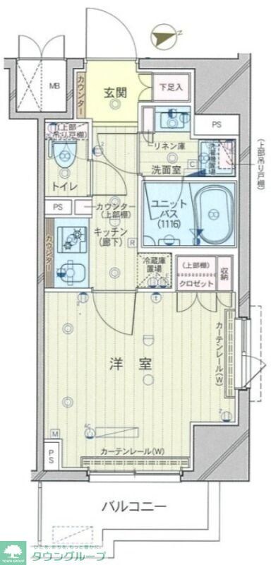 ルーブル南砂町の物件間取画像