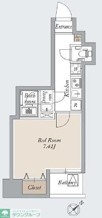 グランカーサ上野入谷の物件間取画像