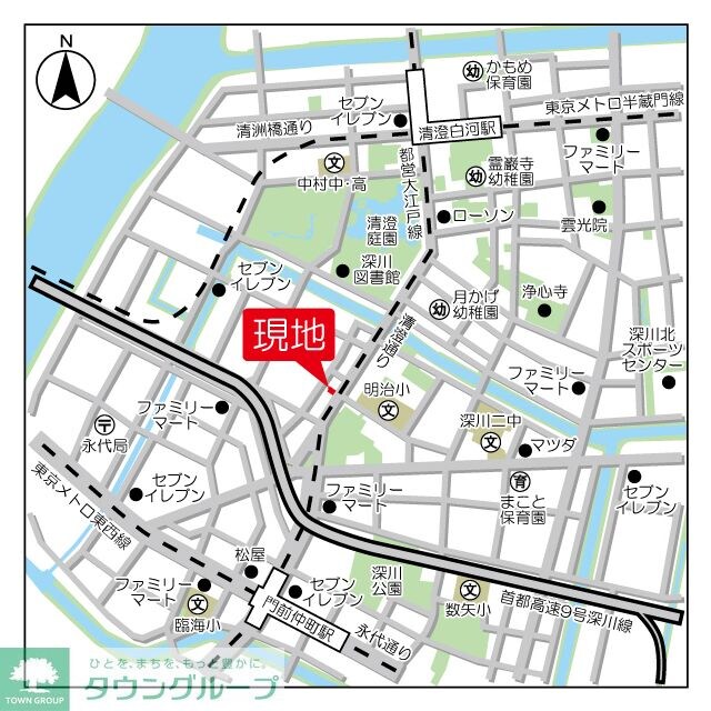 レジデンス門前仲町スクエアの物件内観写真