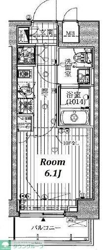 プレール・ドゥーク銀座ＥＡＳＴIIIの物件間取画像
