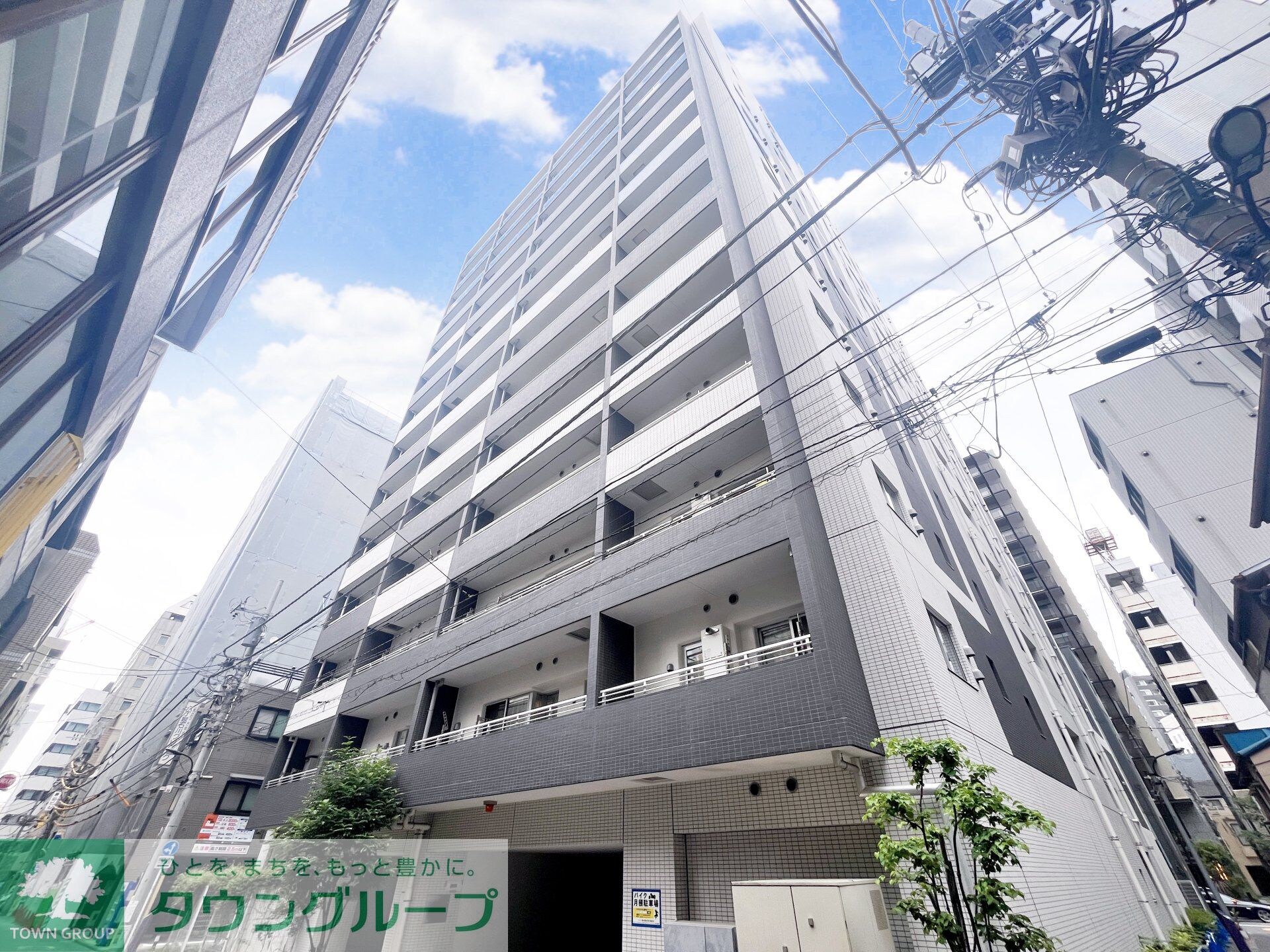 パークハビオ八丁堀の物件外観写真