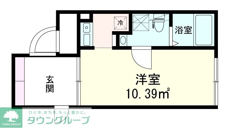 the10 AKABANE WESTの物件間取画像
