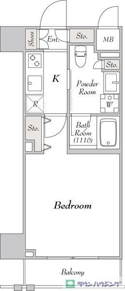 MYRIA RESIDENCE Komagomeの物件間取画像