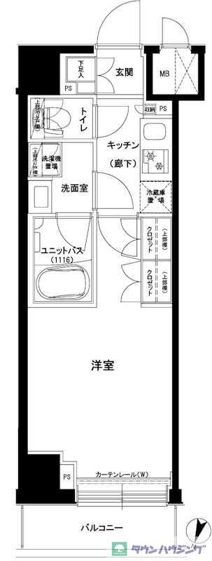 ルーブル東十条の物件間取画像