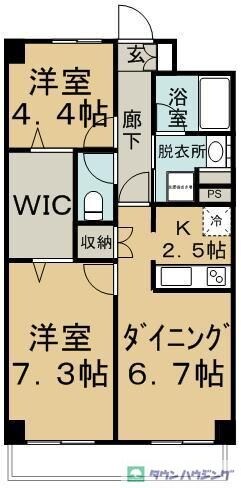 コンフォリア赤羽岩淵の物件間取画像