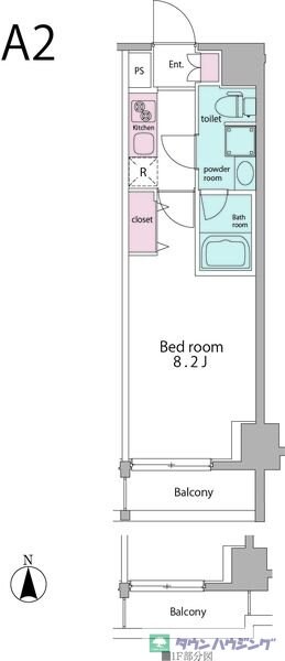 LEXE東京NorthIIの物件間取画像