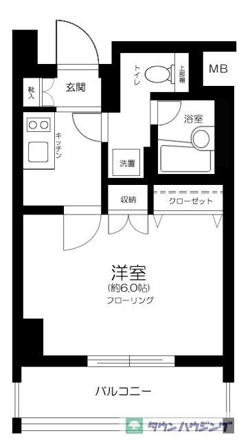 スパシエ　オリエンス　板橋本町の物件間取画像