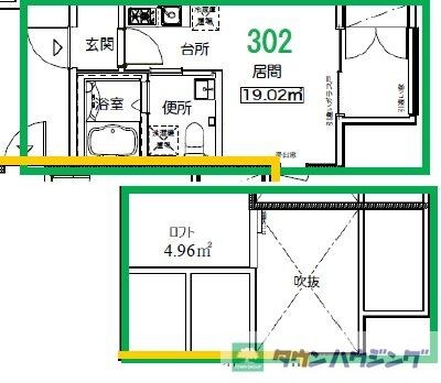 ＡＮＮＥＸ志村坂上の物件間取画像