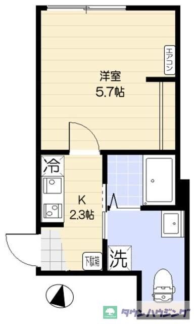 アーカンジェル志村の物件間取画像