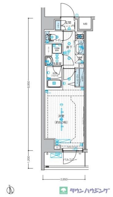 MAXIV西川口DUEの物件間取画像