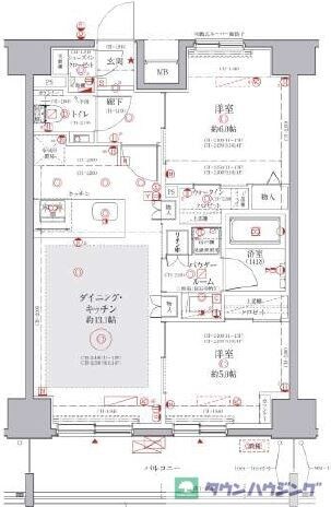 板橋本町ステーションレジデンスの物件間取画像