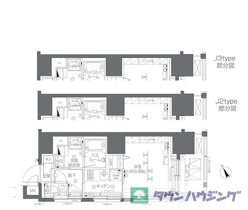 ZOOM椎名町の物件間取画像