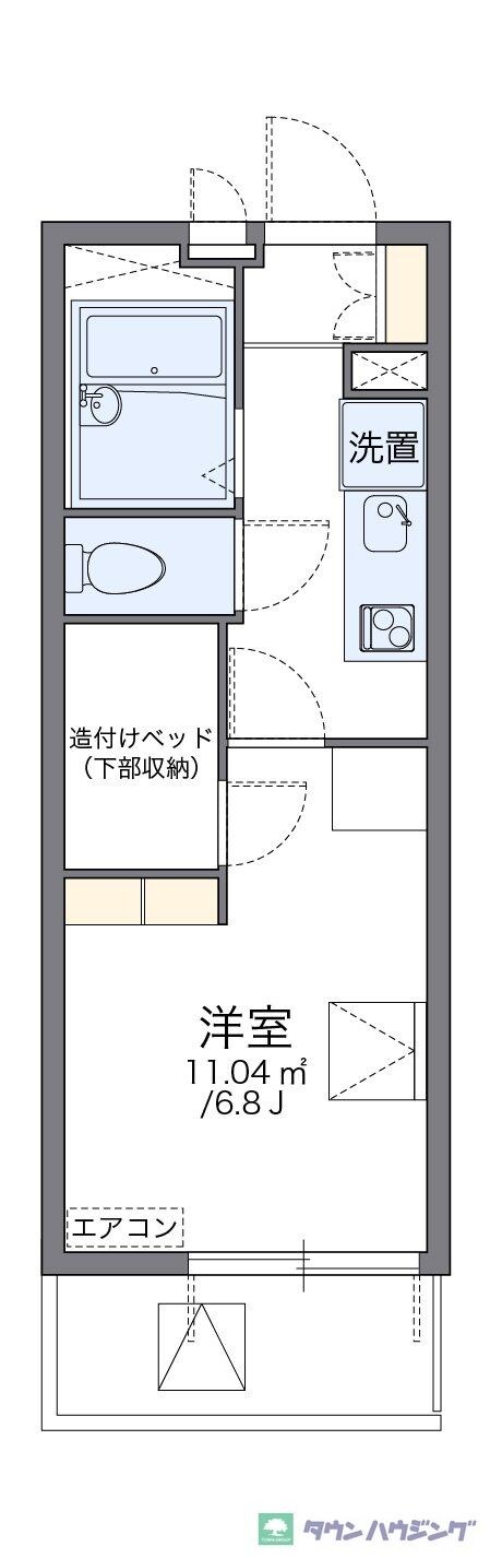 レオパレス壽光Iの物件間取画像