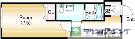 エクスフォート板橋の物件間取画像