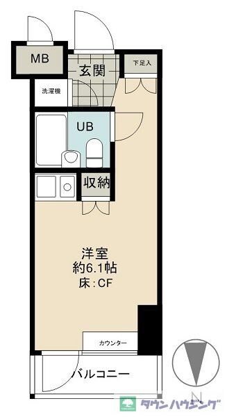 ザ・プラザオーベル白山の物件間取画像