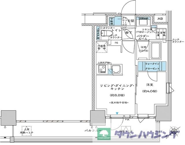 プレミスト板橋の物件間取画像