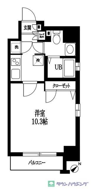 AXAS巣鴨Sta.の物件間取画像