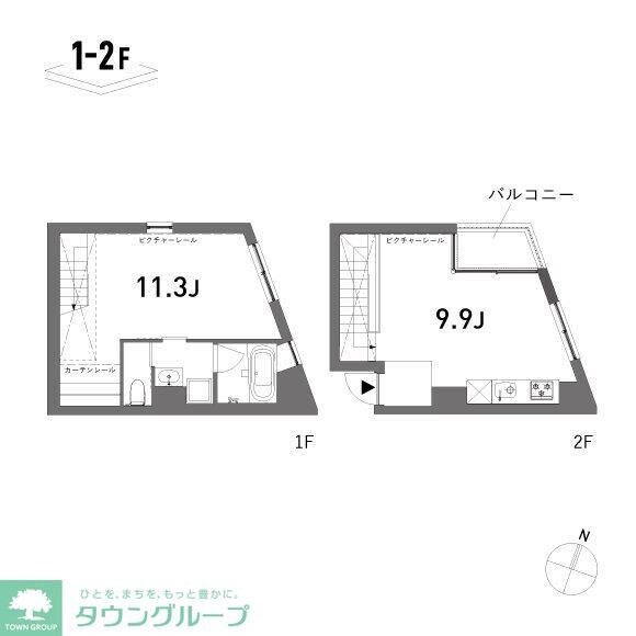 Ｒｕｅｌｌｅの物件間取画像