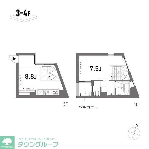 Ｒｕｅｌｌｅの物件間取画像