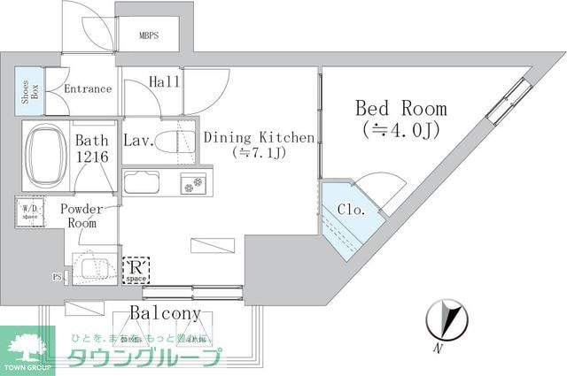 ウェスタ板橋仲宿の物件間取画像