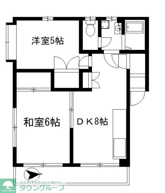 ミキハイツ(ミキハイツ)の物件間取画像