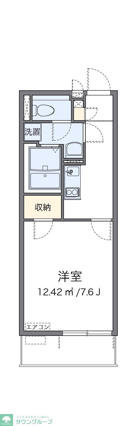 クレイノケルスランドの物件間取画像