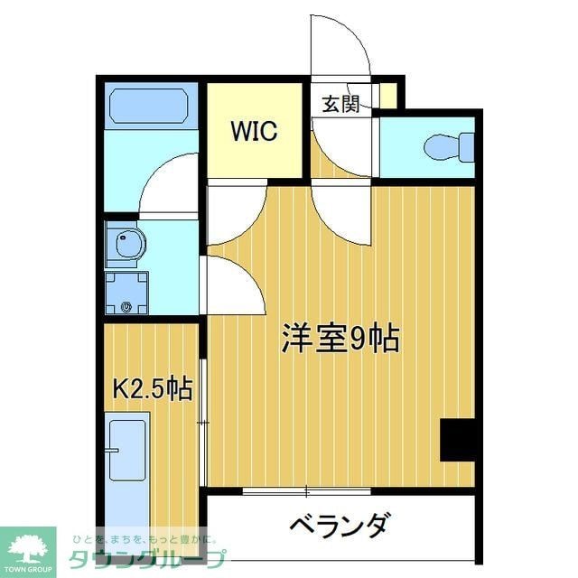 サンライズ田端の物件間取画像