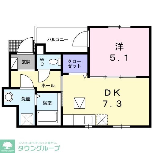 プルニエール西が丘の物件間取画像