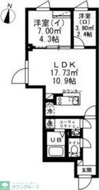 (仮称)荒川区西日暮里1丁目新築計画の物件間取画像