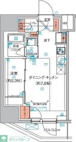 (仮称）巣鴨山手インサイドレジデンスの物件間取画像