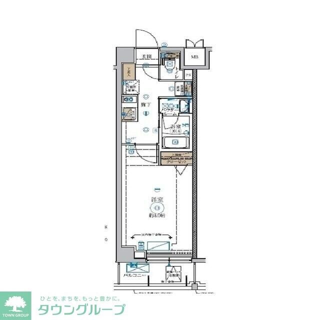 ガリシア板橋の物件間取画像