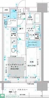 オーパスレジデンス中板橋の物件間取画像