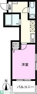 ＭＥＬＤＩＡ蕨ＩＩの物件間取画像