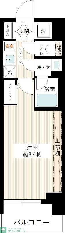 フュージョナル王子ハイズの物件間取画像