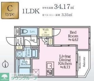 アイルグランデ赤羽の物件間取画像
