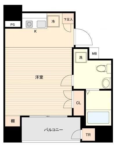 アヴァンツァーレ田端の物件間取画像