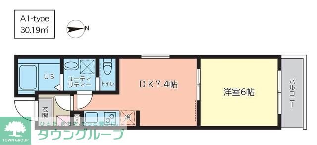 retreat尾久の物件間取画像