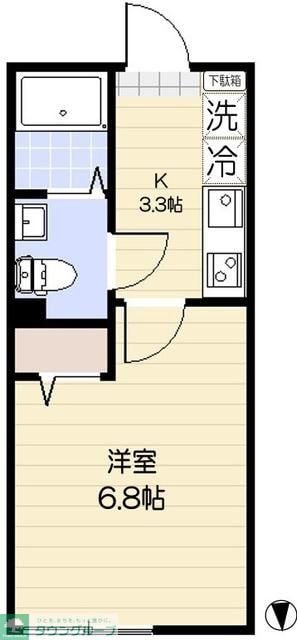 ピュイ西新井の物件間取画像