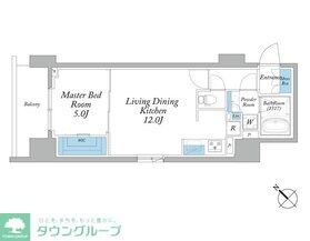 ブラウ上野入谷の物件間取画像