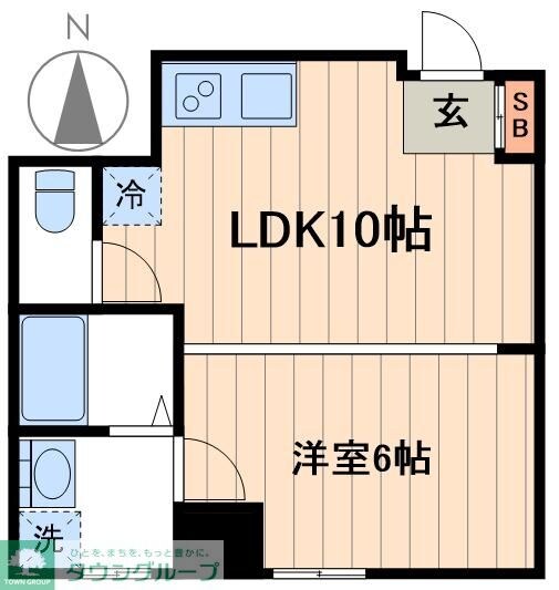 EMBLEM西新井の物件間取画像