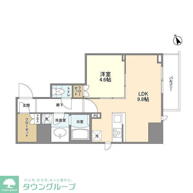 シェフルール新御徒町IIの物件間取画像